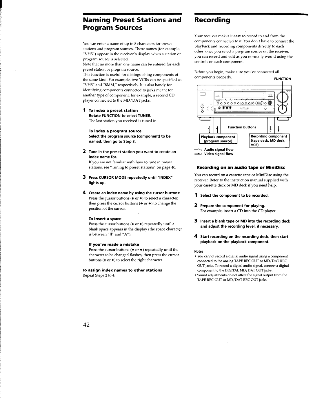 Sony STR-DA333ES, STR-DA555ES manual 