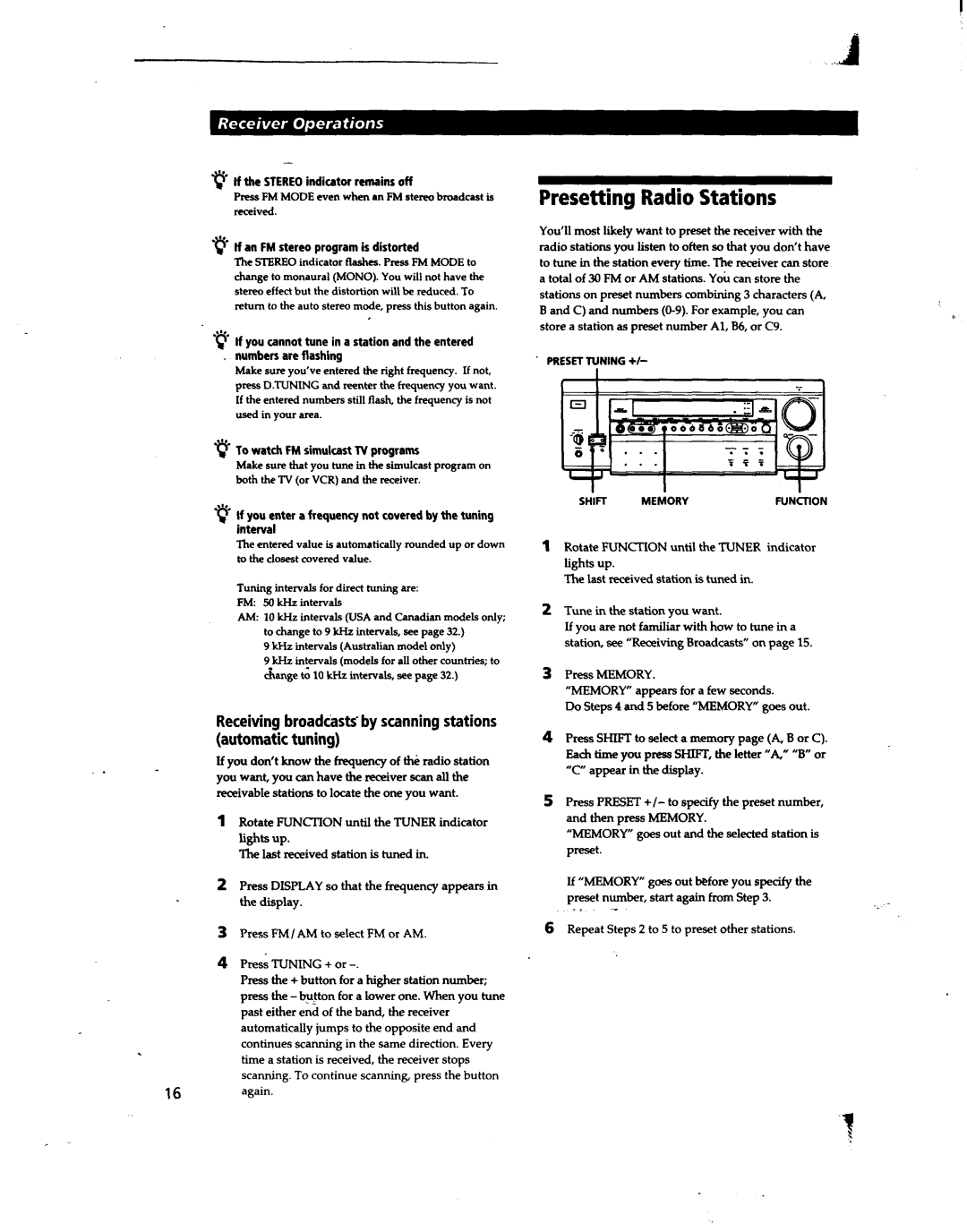 Sony STR-DA80ES manual 