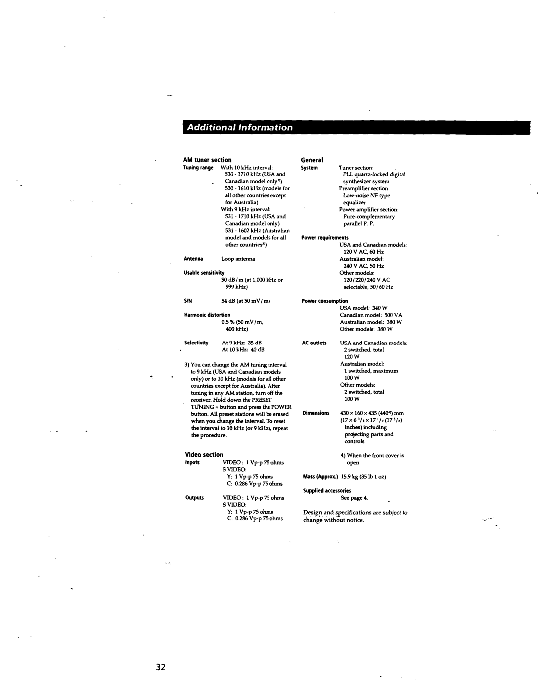 Sony STR-DA80ES manual 