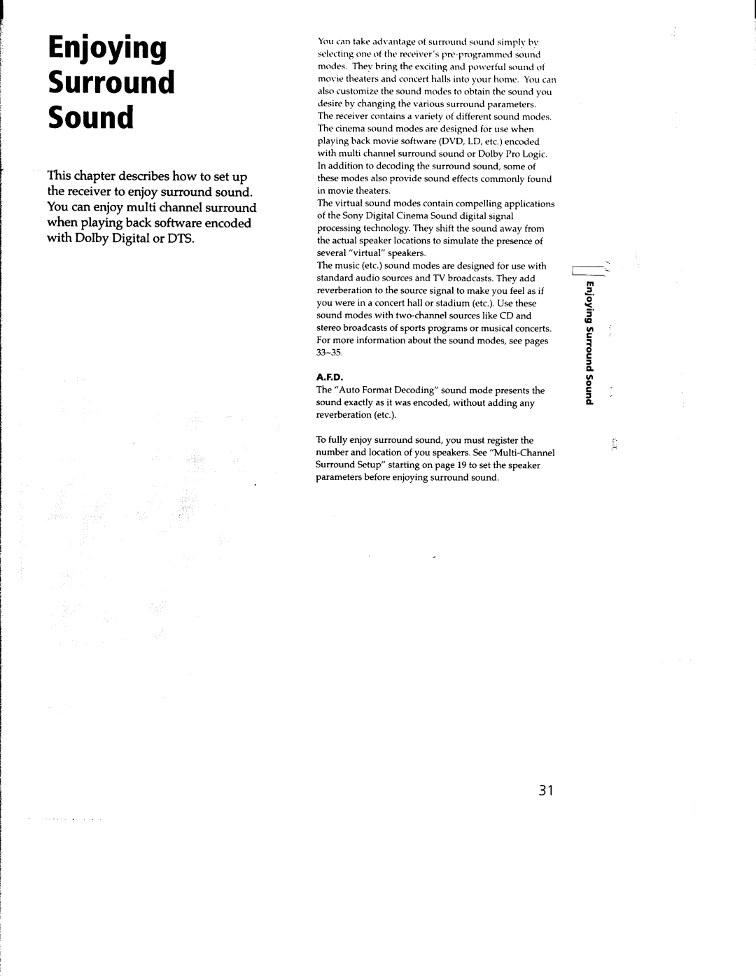 Sony STR-DB930, STR-DB830 manual 