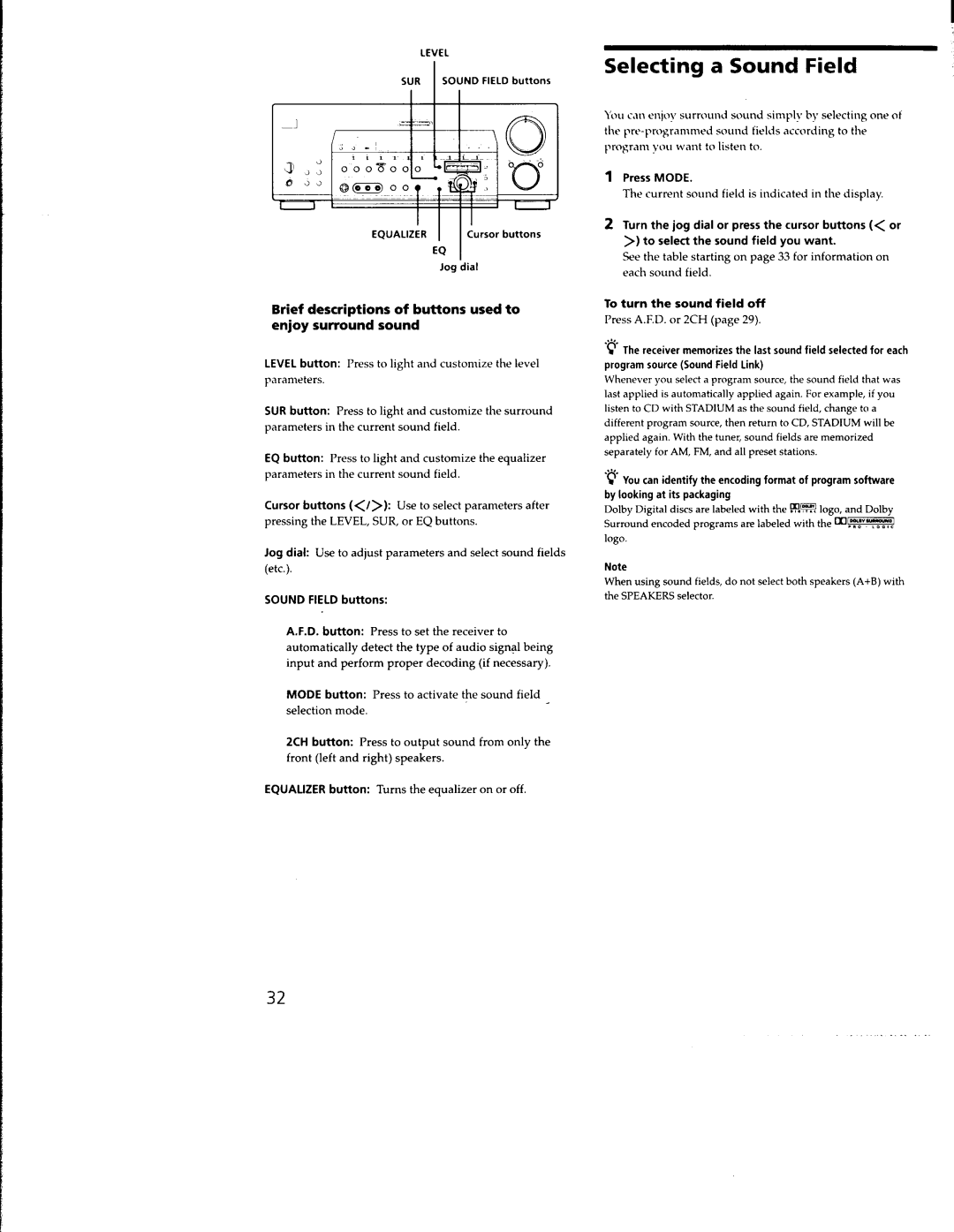 Sony STR-DB830, STR-DB930 manual 