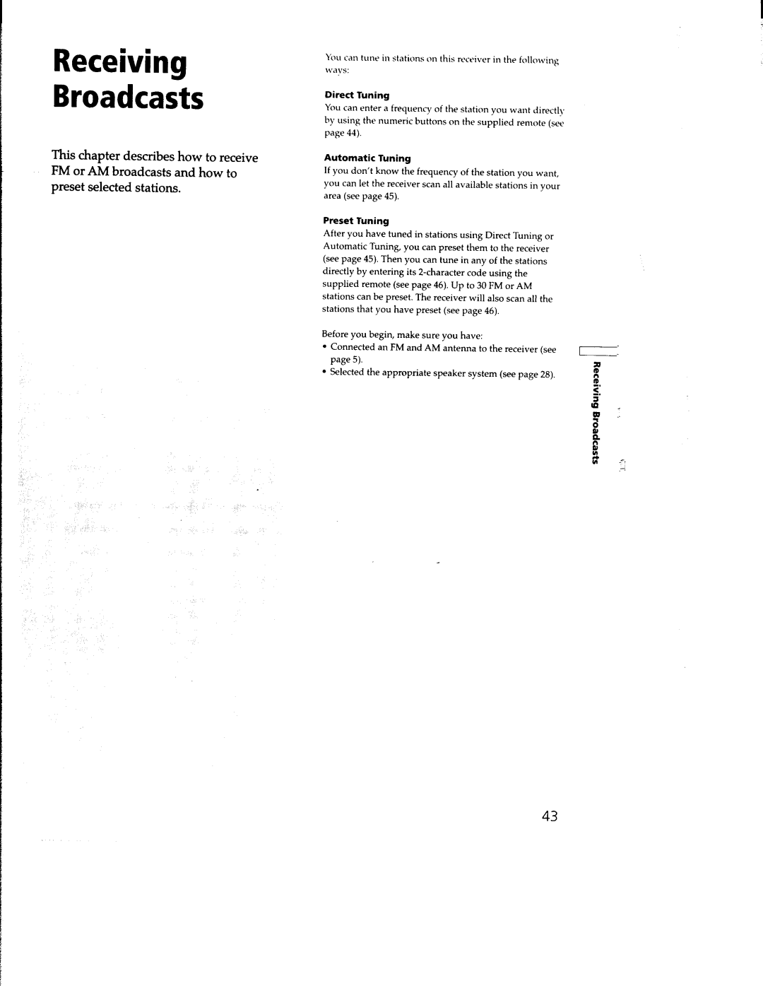 Sony STR-DB930, STR-DB830 manual 