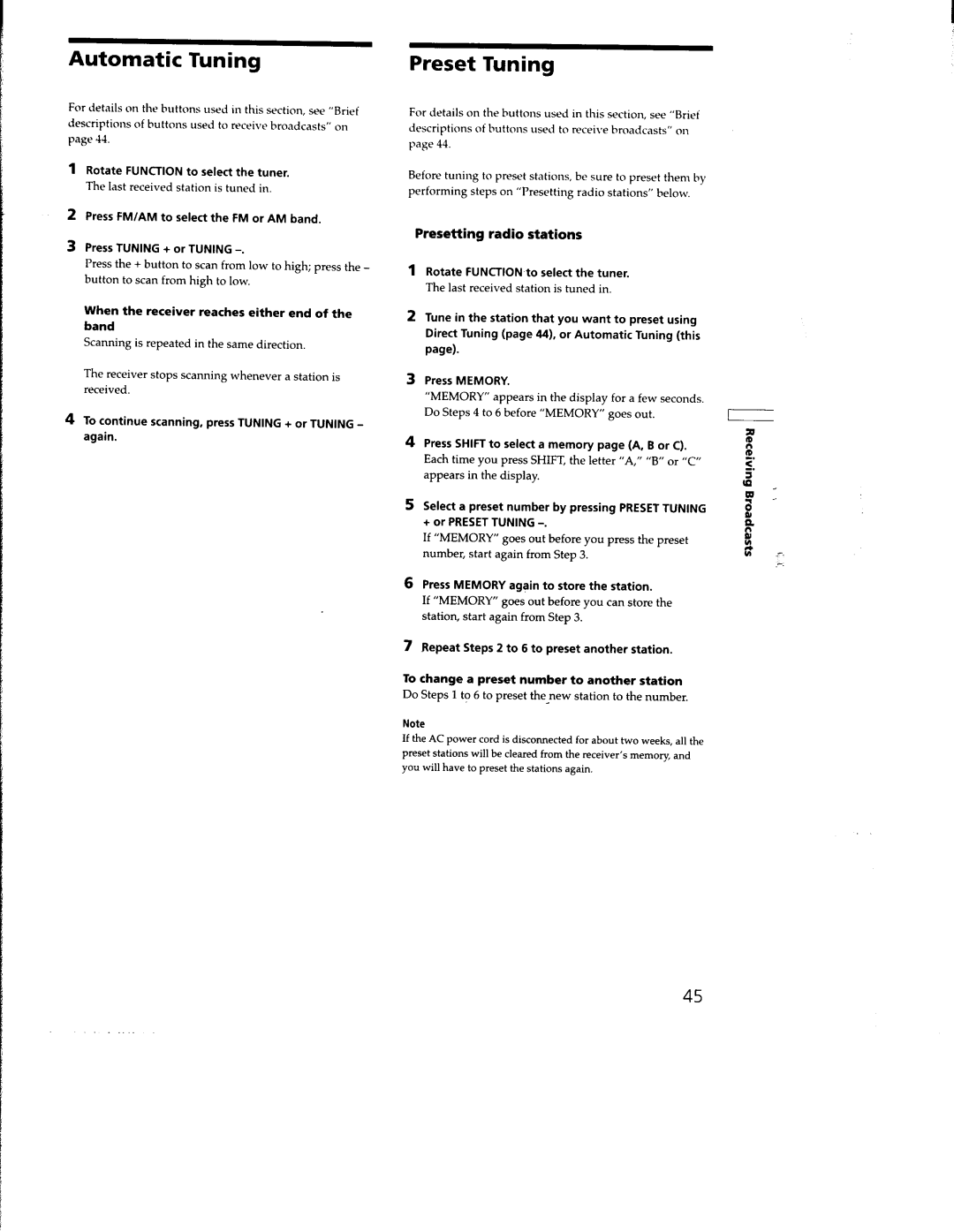 Sony STR-DB930, STR-DB830 manual 