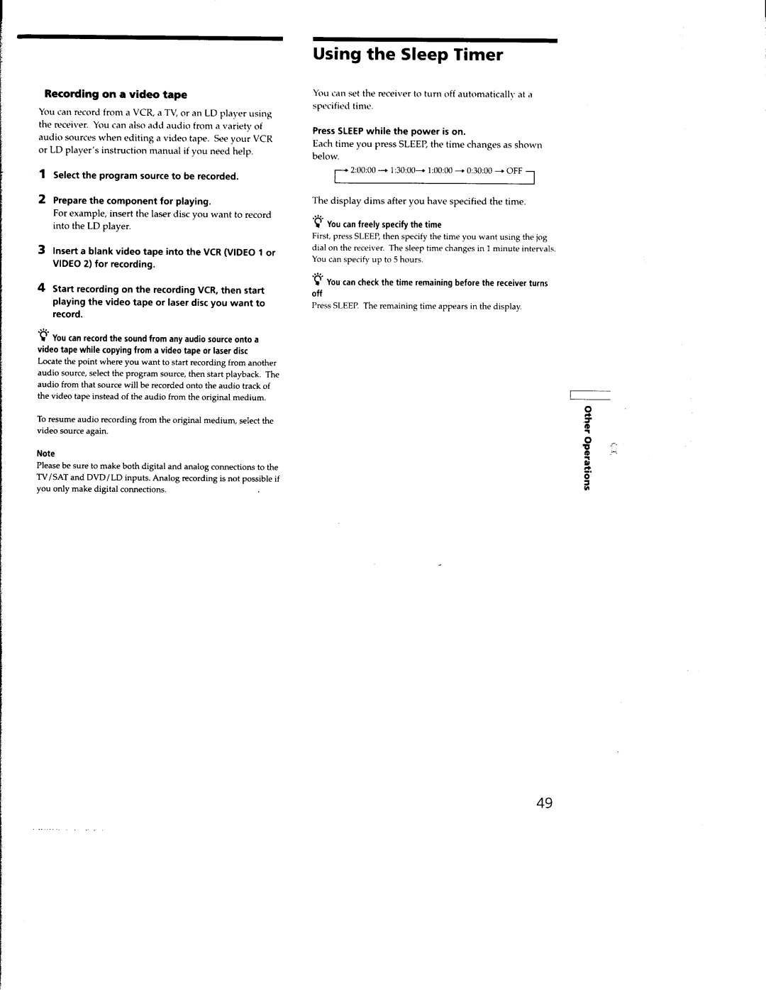 Sony STR-DB930, STR-DB830 manual 