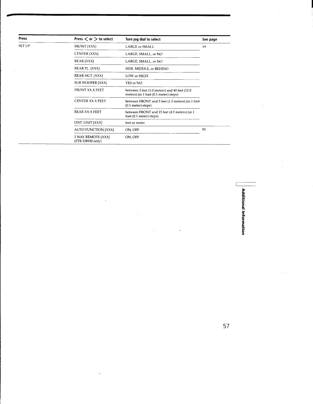 Sony STR-DB930, STR-DB830 manual 