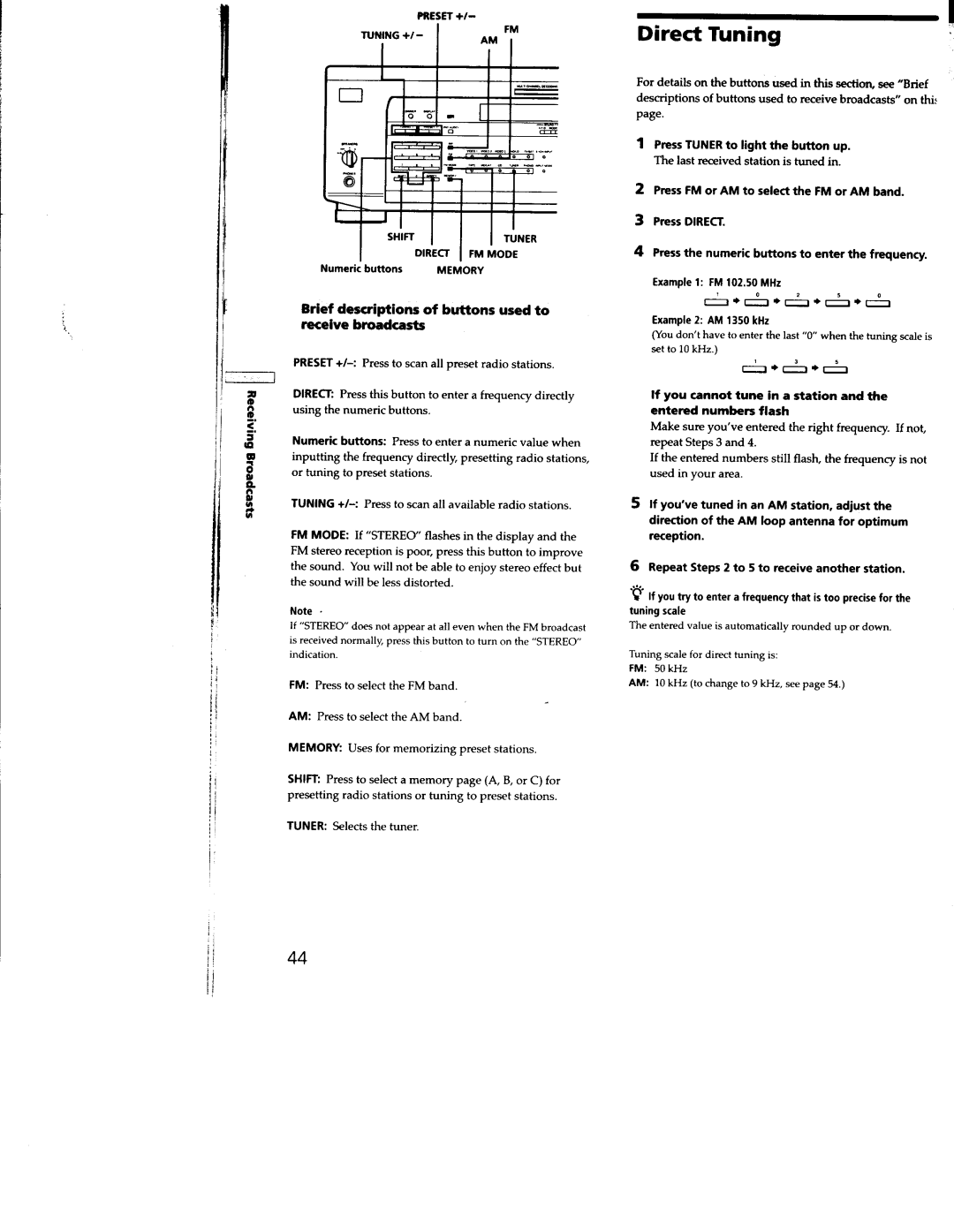 Sony STR-DE835, STR-SE951, STR-DE935 manual 