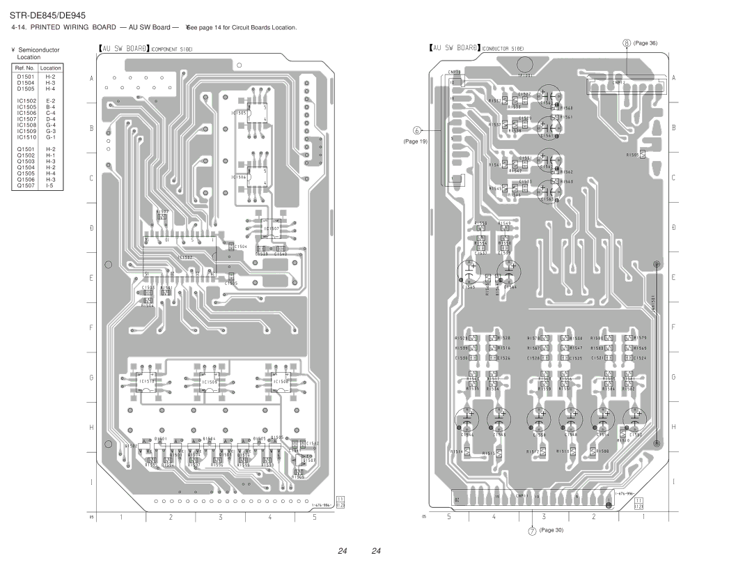 Sony service manual STR-DE845/DE945 