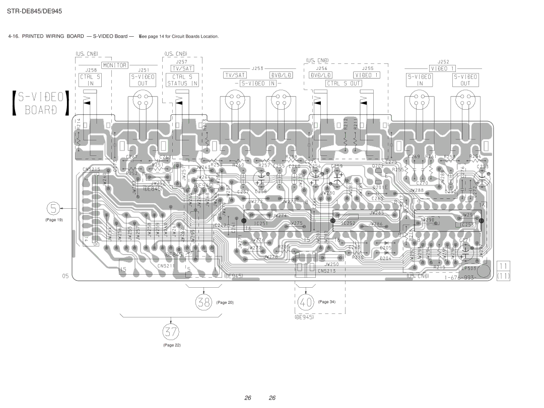 Sony service manual STR-DE845/DE945 