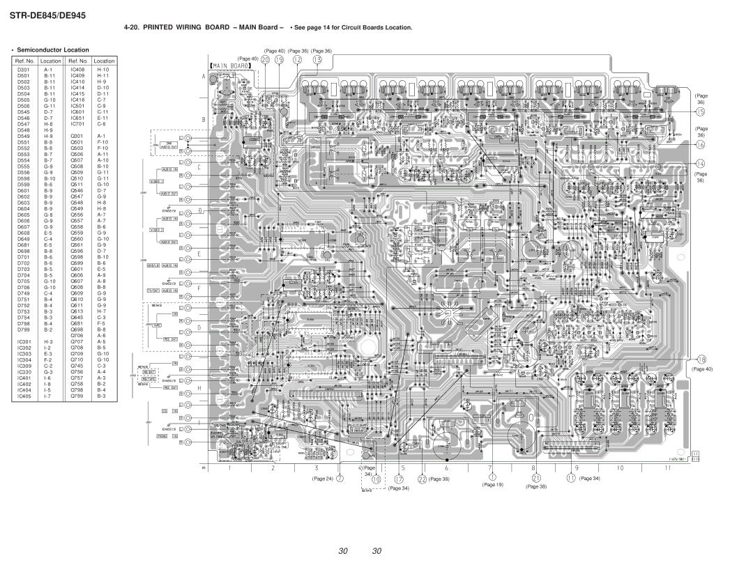 Sony STR-DE845 service manual Page 36 