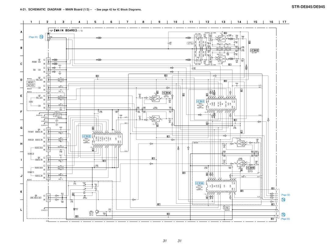 Sony service manual STR-DE845/DE945 