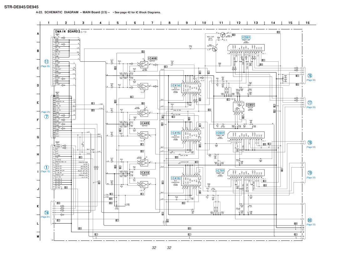 Sony service manual STR-DE845/DE945 