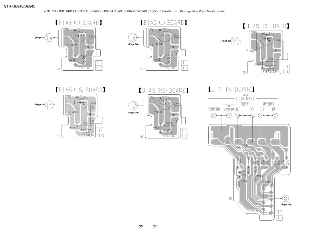 Sony service manual STR-DE845/DE945 