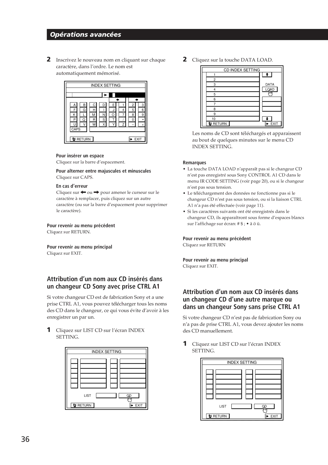 Sony STR-DE905G manual 36F, Remarques 