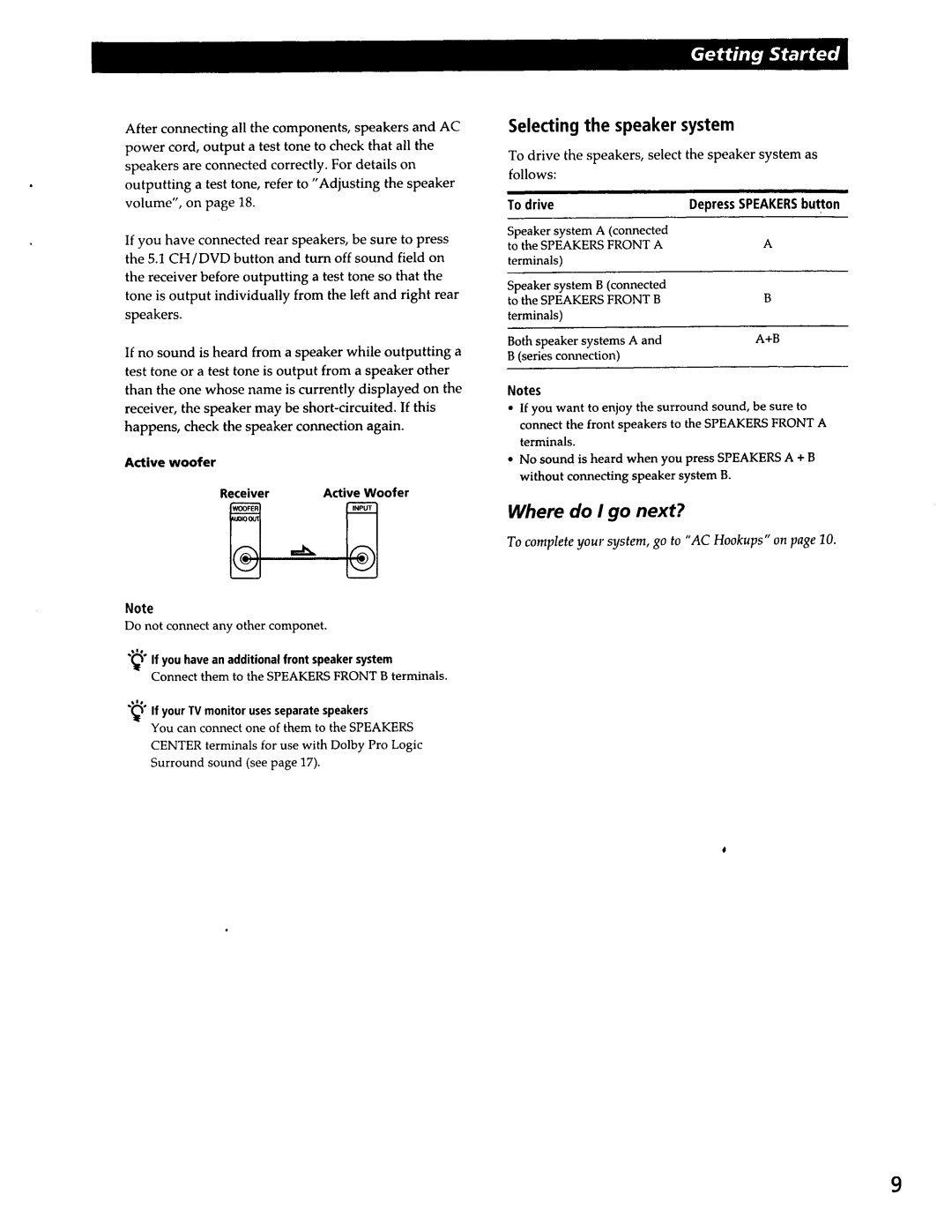 Sony STR-DE335, STR-SE391 manual 