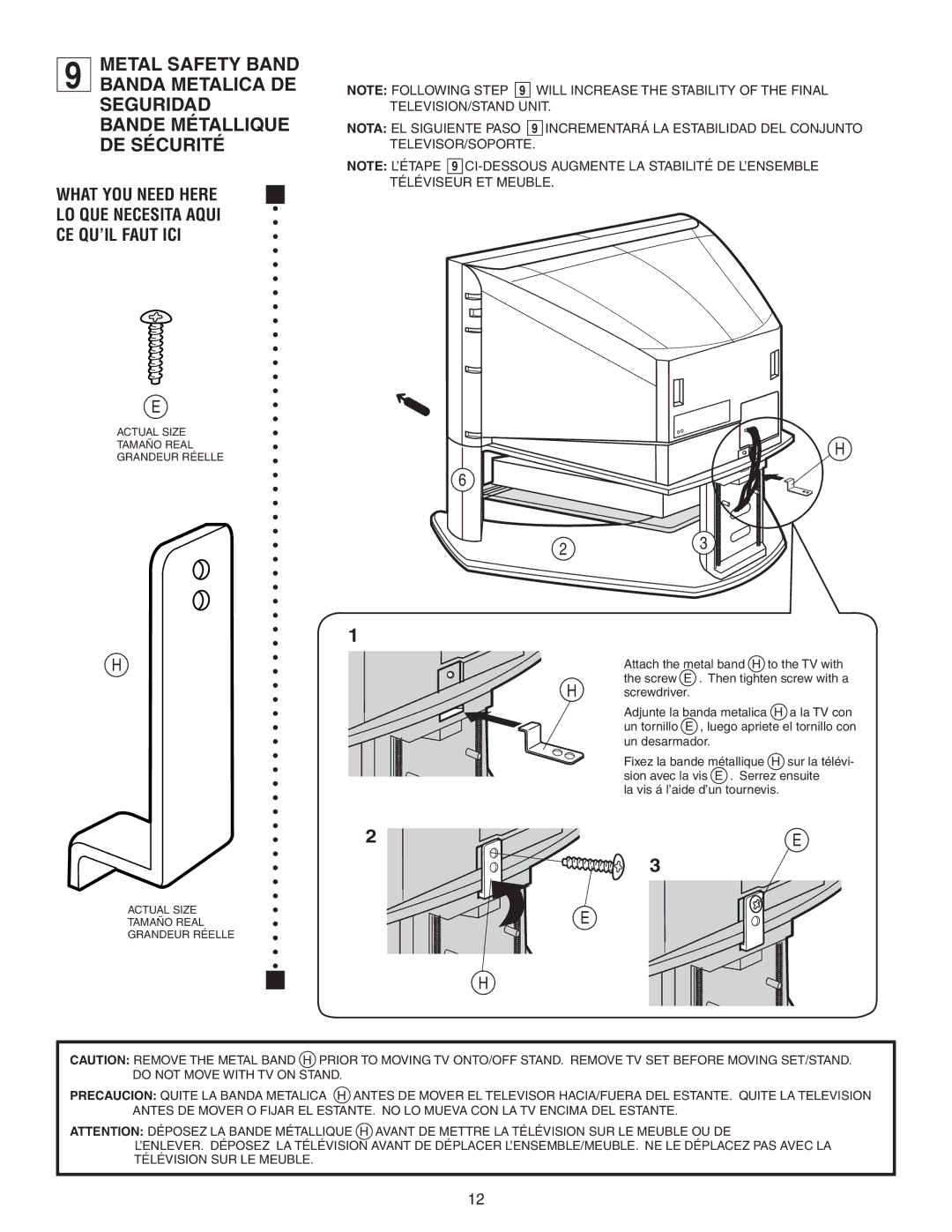 Sony SU-36HX1 manual What YOU Need Here LO QUE Necesita Aqui CE QU’IL Faut ICI 