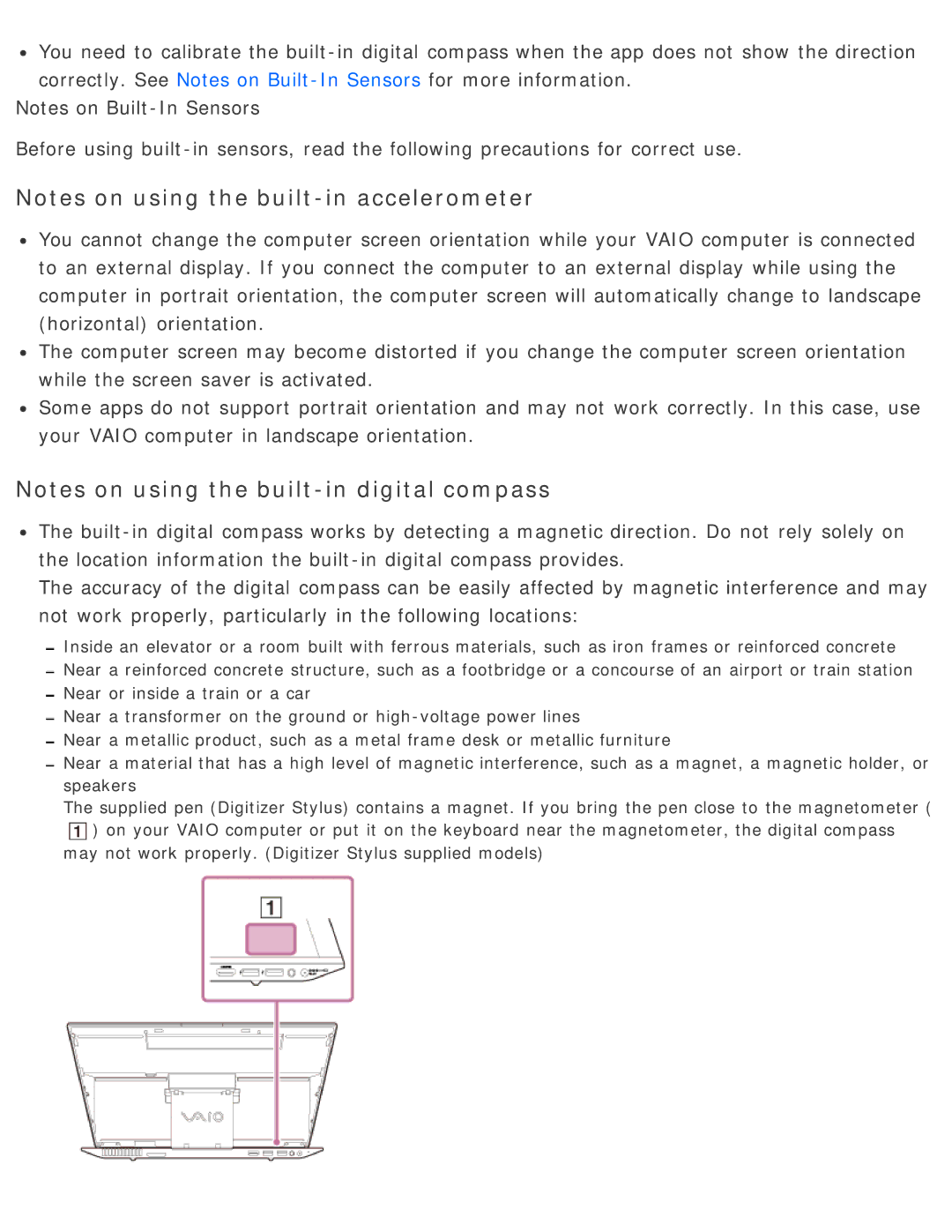 Sony SVD13225PXB manual 