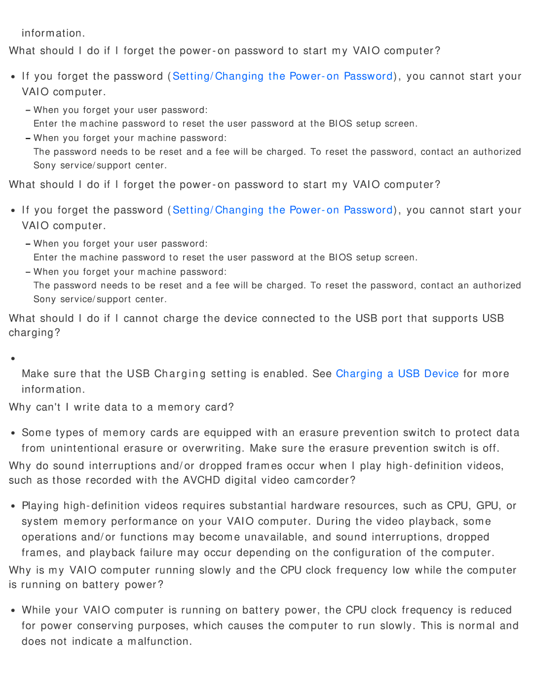 Sony SVD13225PXB manual 