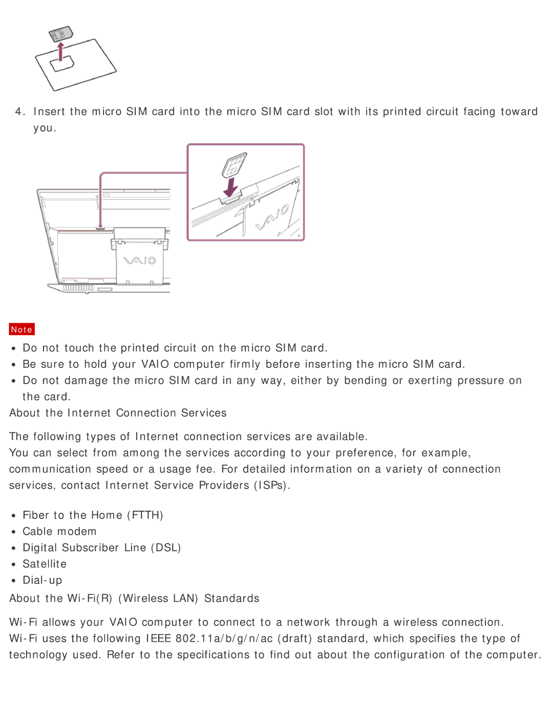 Sony SVD13225PXB manual 