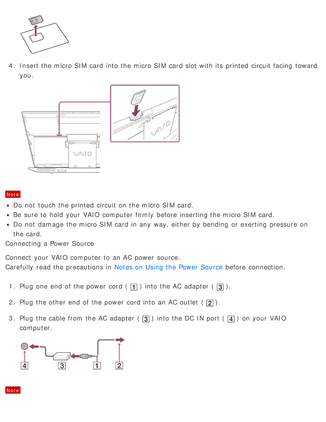 Sony SVD13225PXB manual 