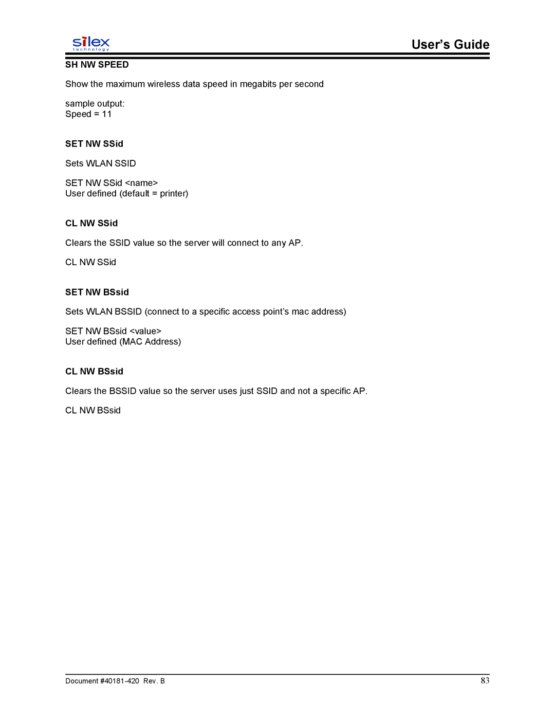 Sony SX-215 user manual SH NW Speed 