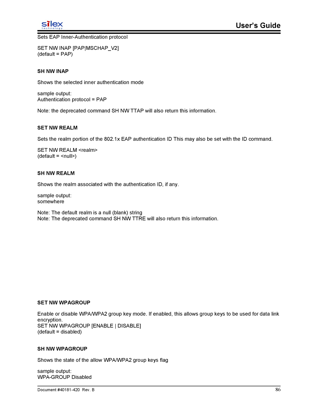 Sony SX-215 user manual SH NW Inap 