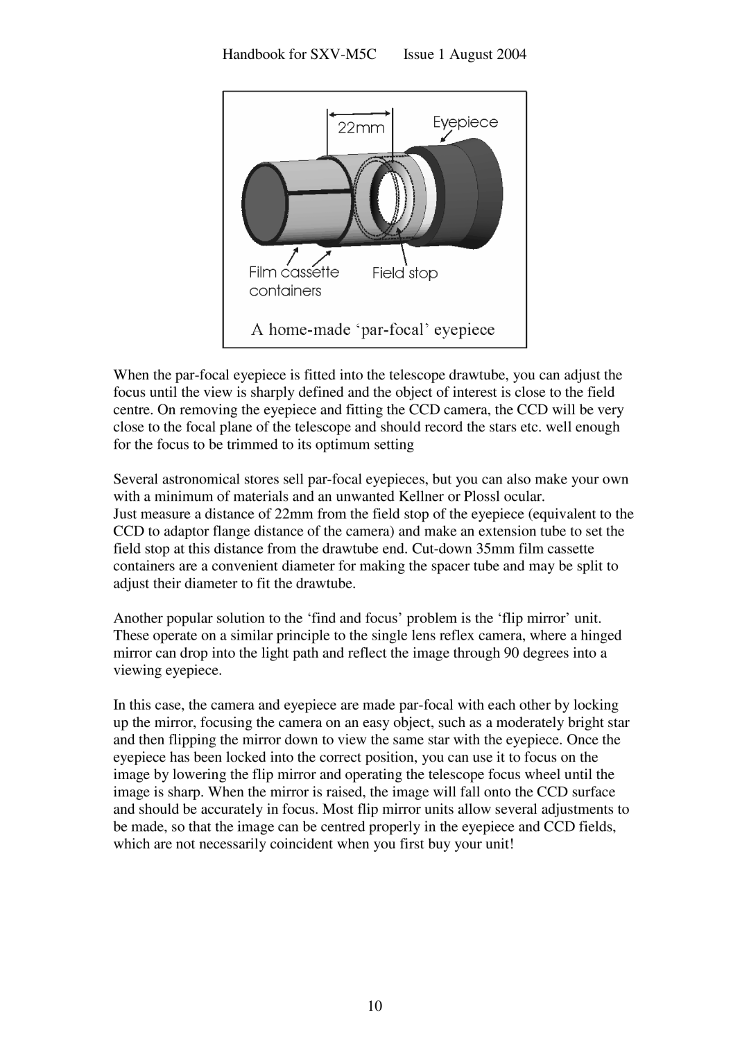 Sony SXV-M5C user manual 