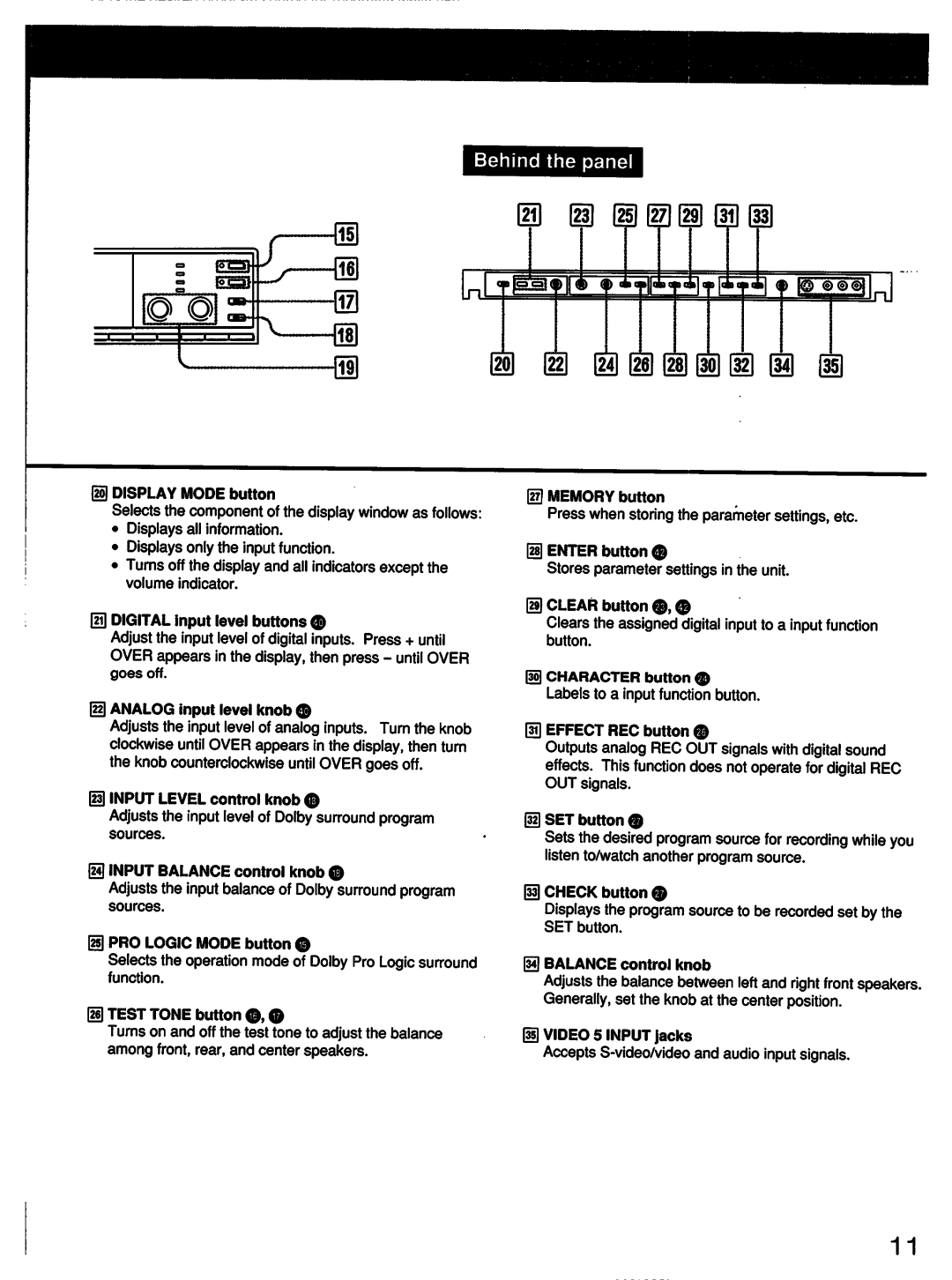 Sony TA-E1000ESD manual 