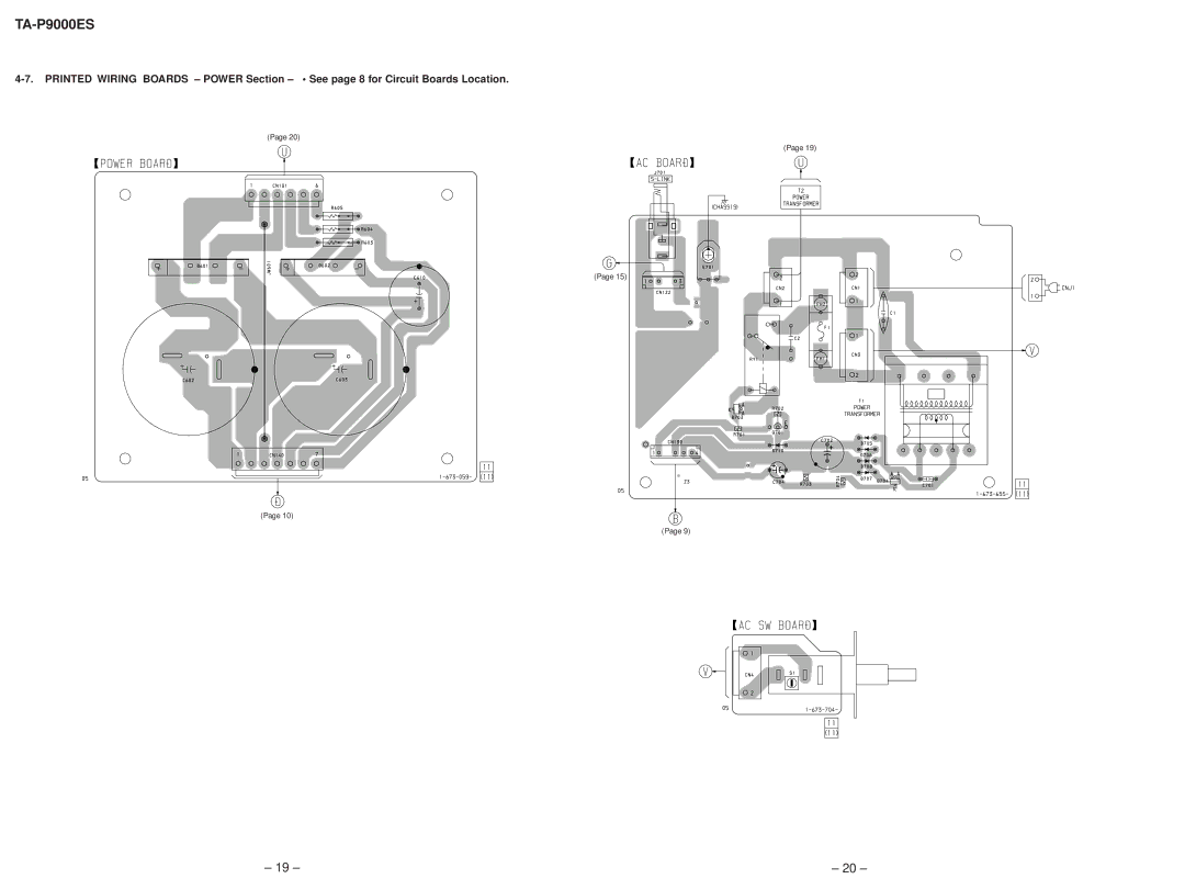 Sony TA-P9000ES service manual 