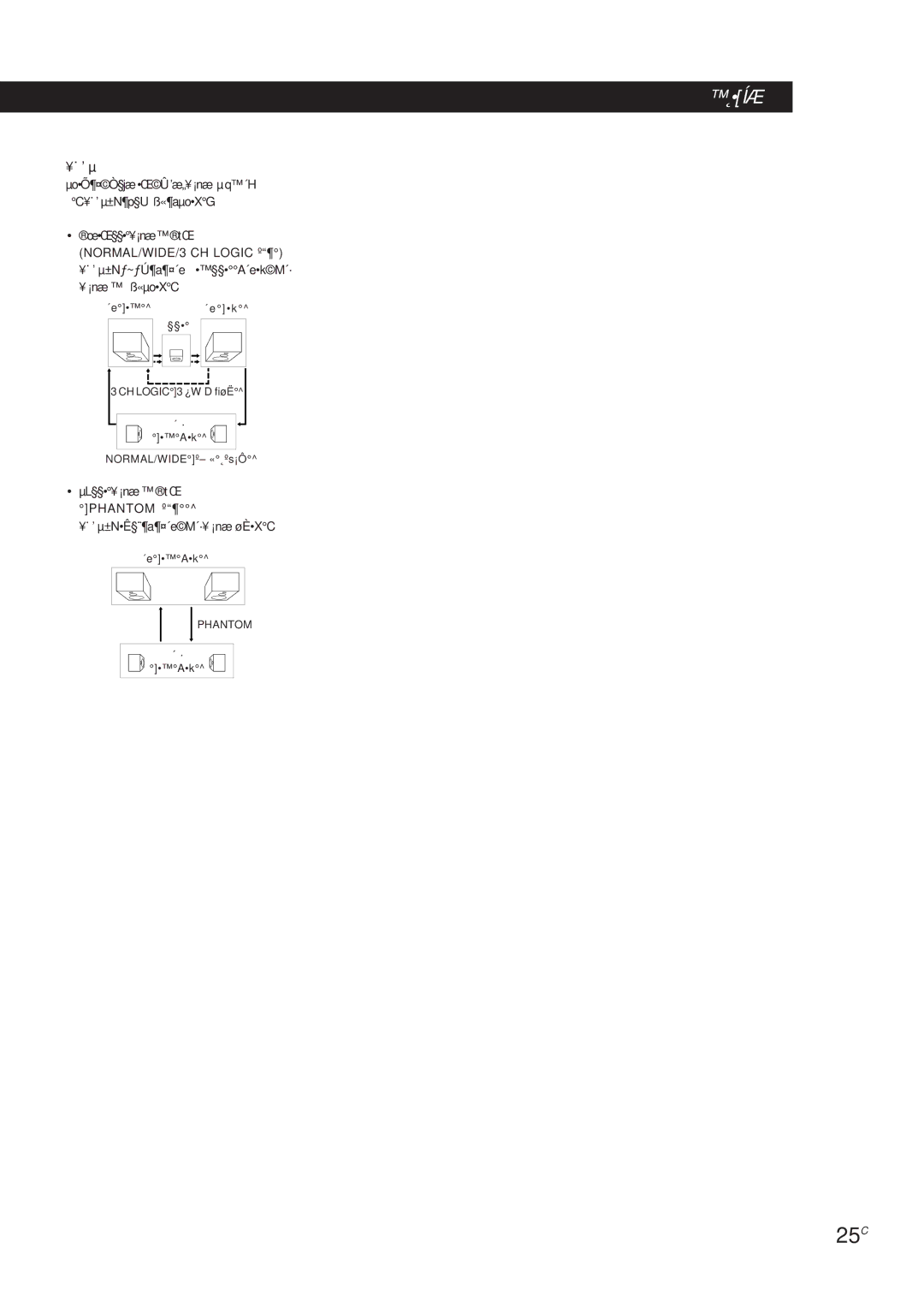 Sony TA-VA7ES, TA-VA8ES manual 25C, ¥˙ ’ µ 