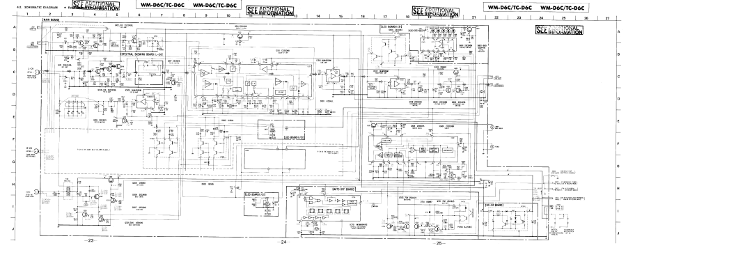 Sony WM-D6C, TC-D6C manual 