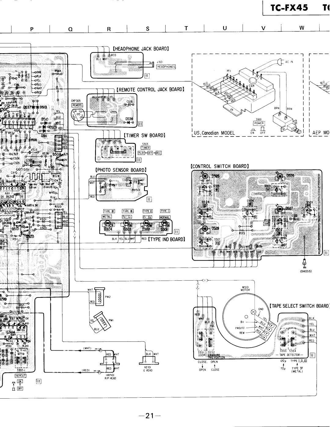 Sony TC-FX45 specifications 