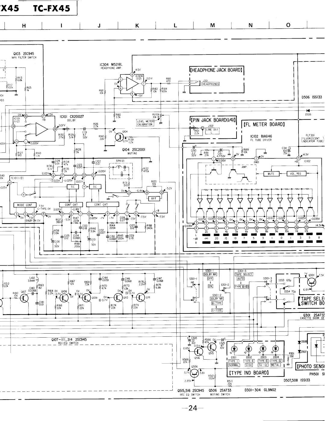 Sony TC-FX45 specifications 