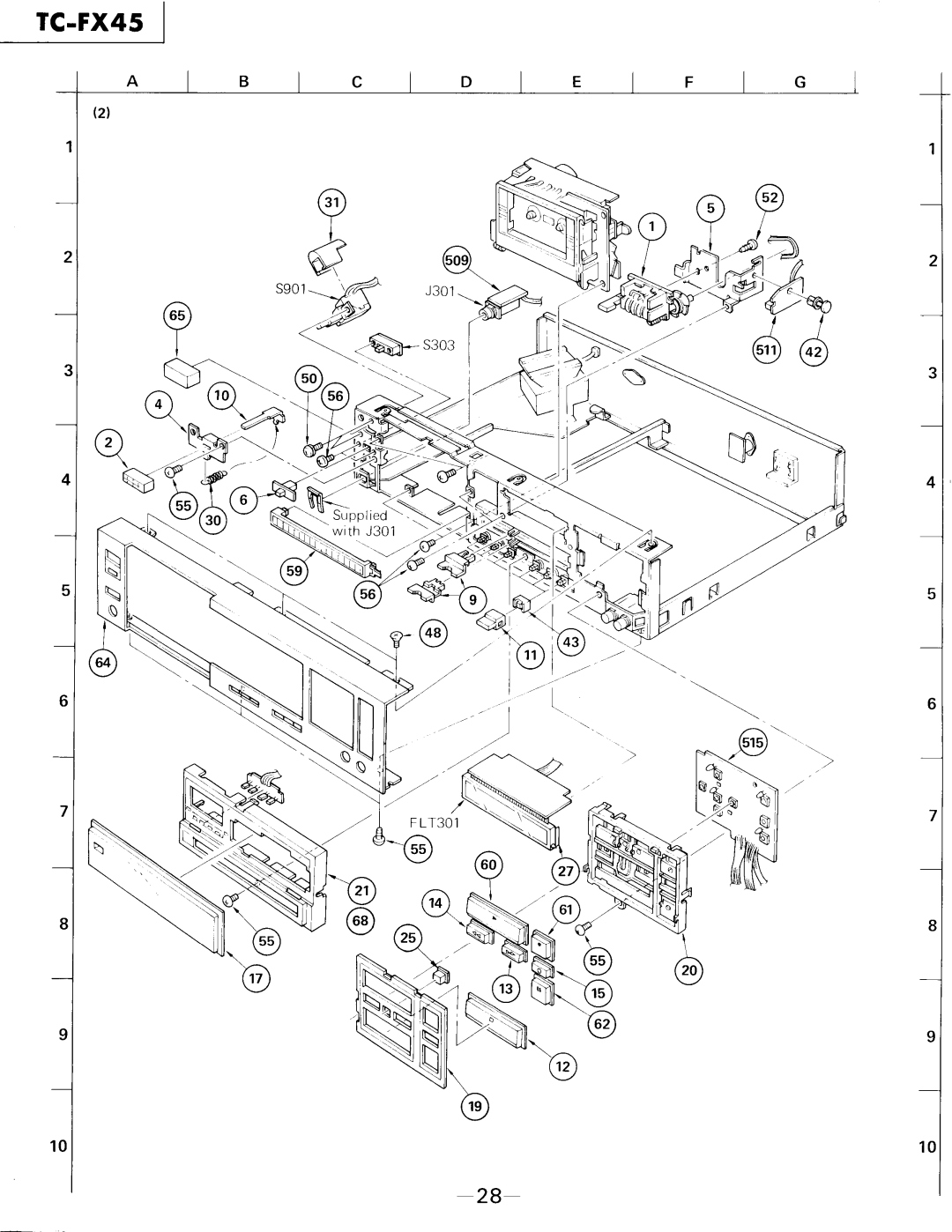 Sony TC-FX45 specifications 