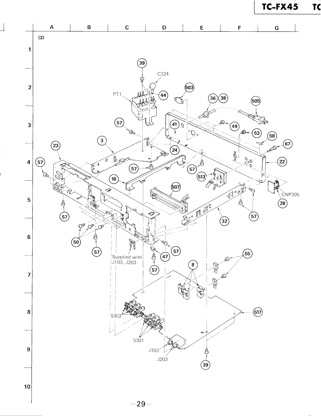 Sony TC-FX45 specifications 