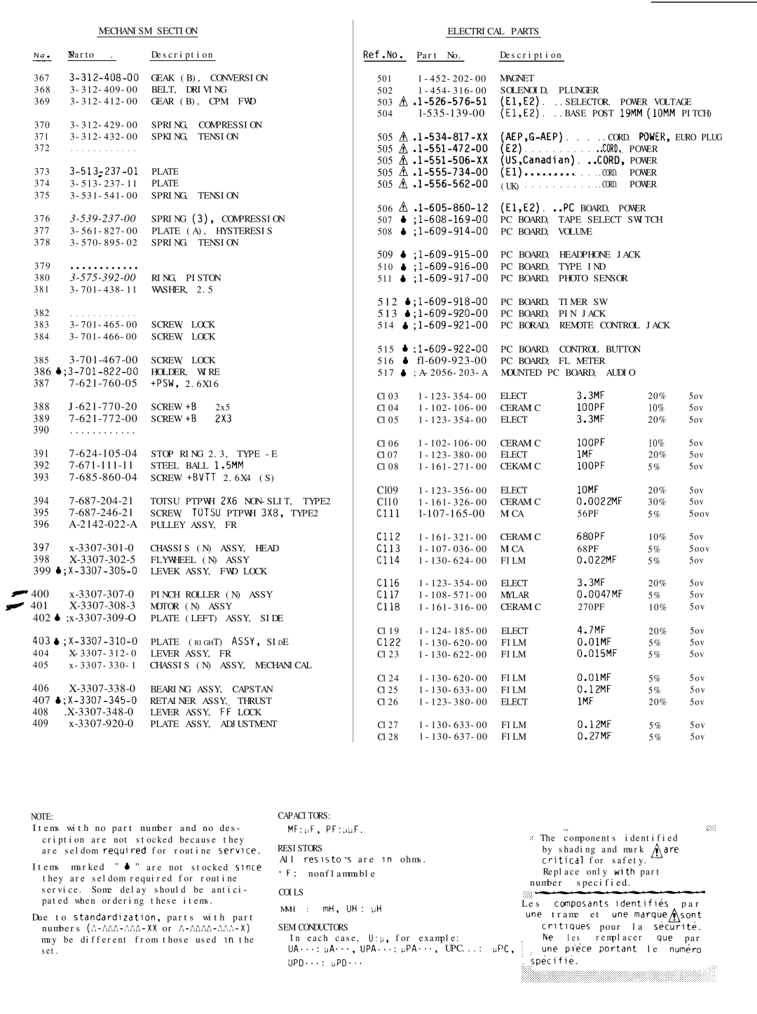 Sony TC-FX45 specifications 379 