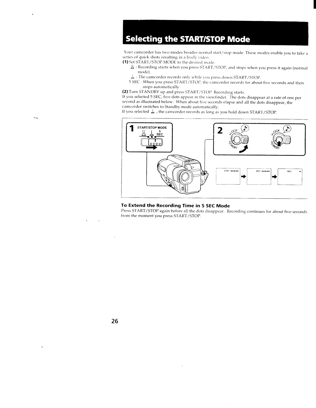 Sony CCD-TR78, TR98, TR88 manual 