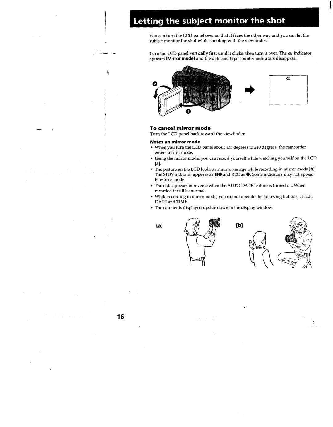 Sony TRV52, TRV53, TRV512, TRV312, CCD-TRV32 manual 