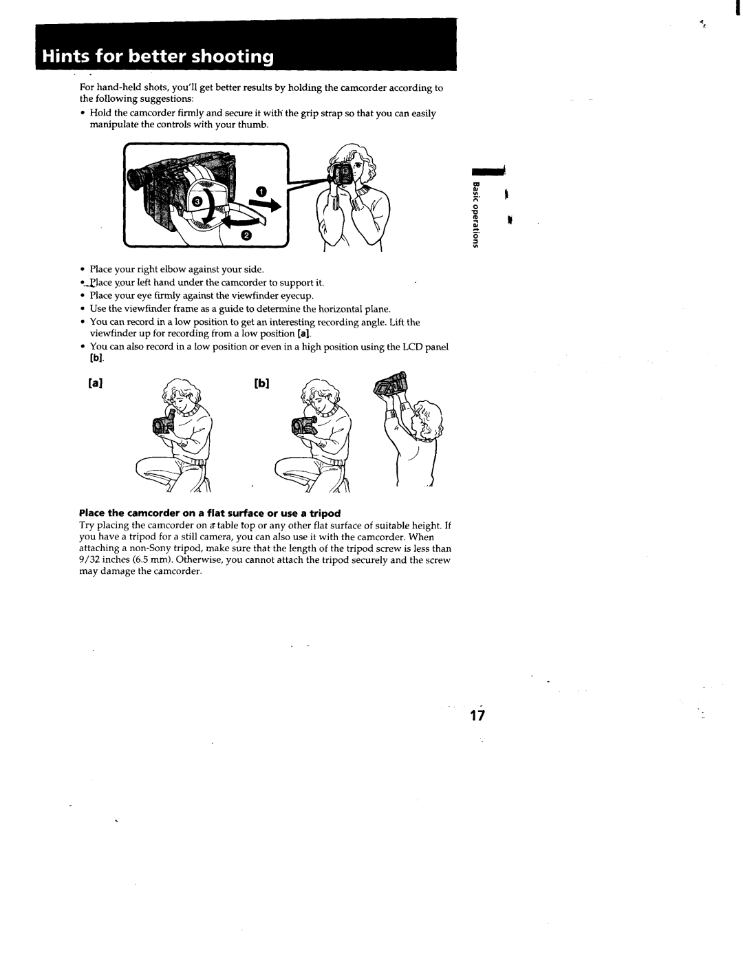 Sony TRV512, TRV53, TRV52, TRV312, CCD-TRV32 manual 