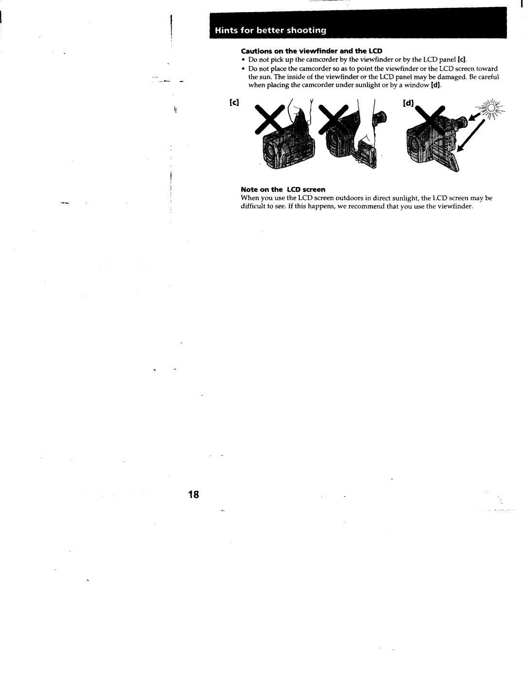 Sony TRV312, TRV53, TRV52, TRV512, CCD-TRV32 manual 