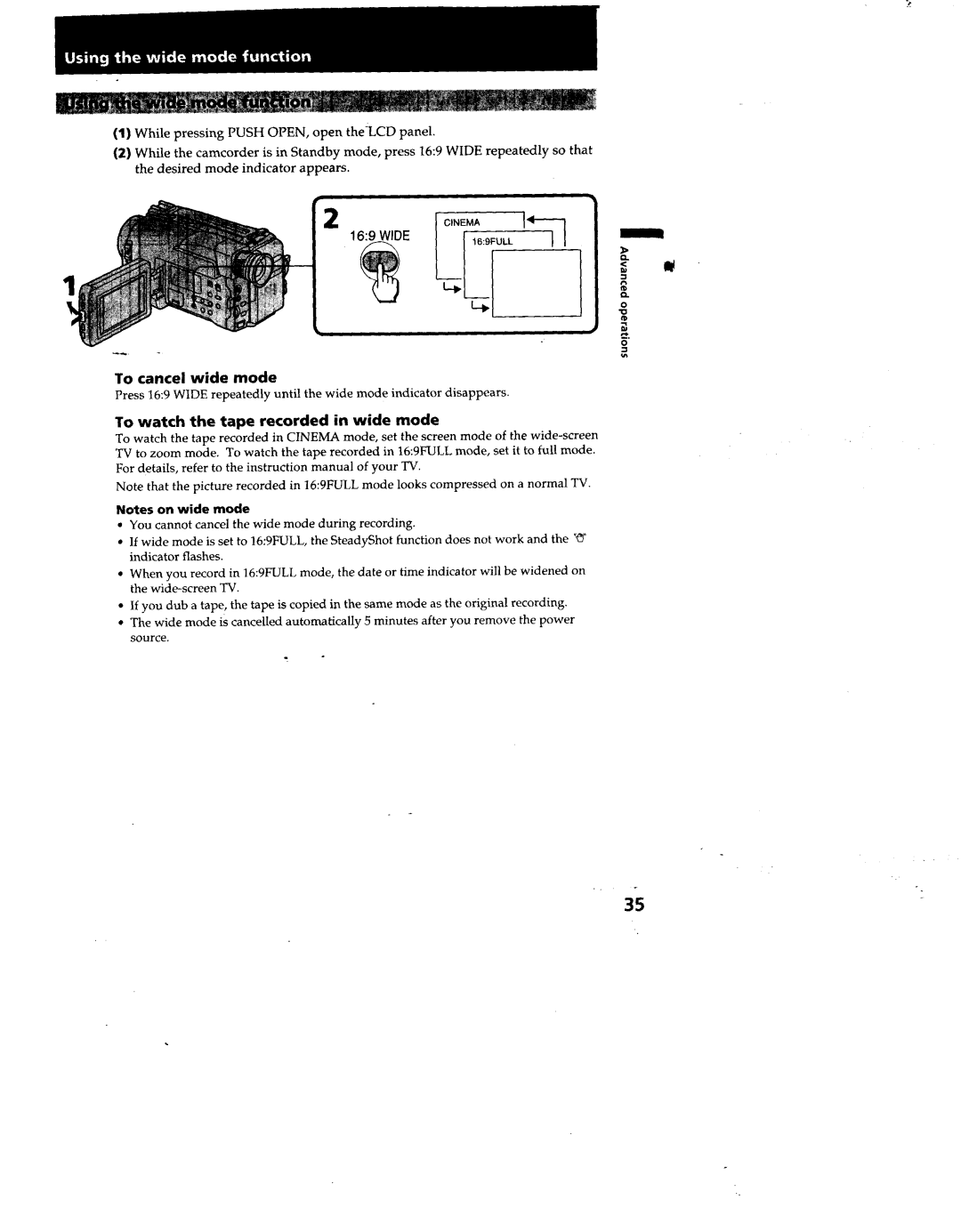 Sony TRV53, TRV52, TRV512, TRV312, CCD-TRV32 manual 