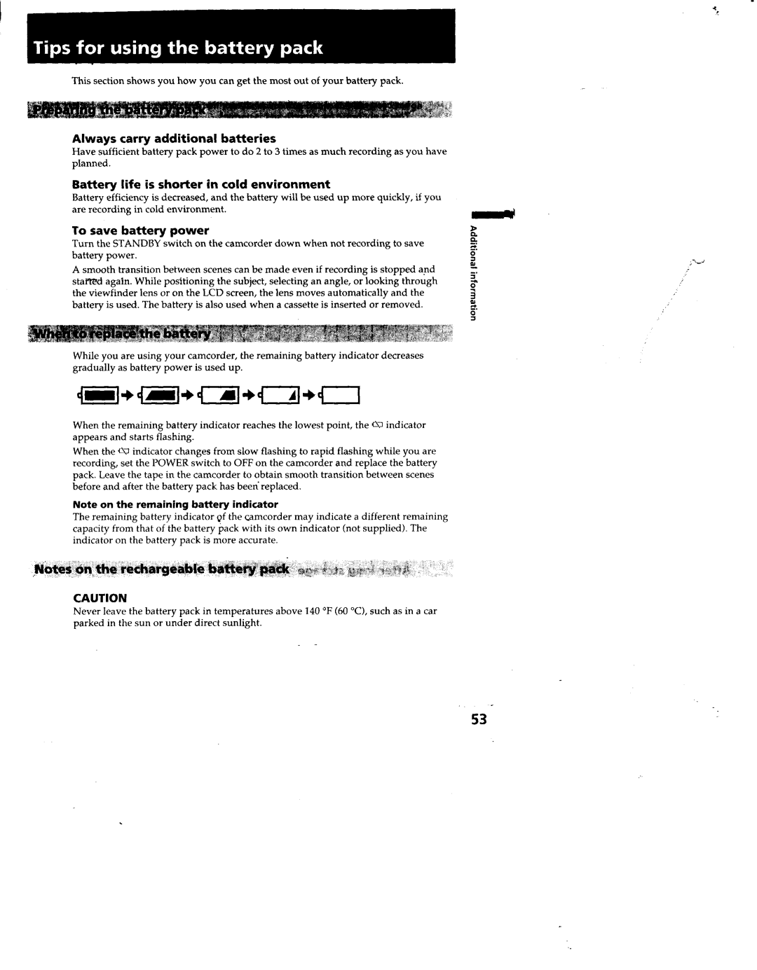 Sony TRV312, TRV53, TRV52, TRV512, CCD-TRV32 manual 