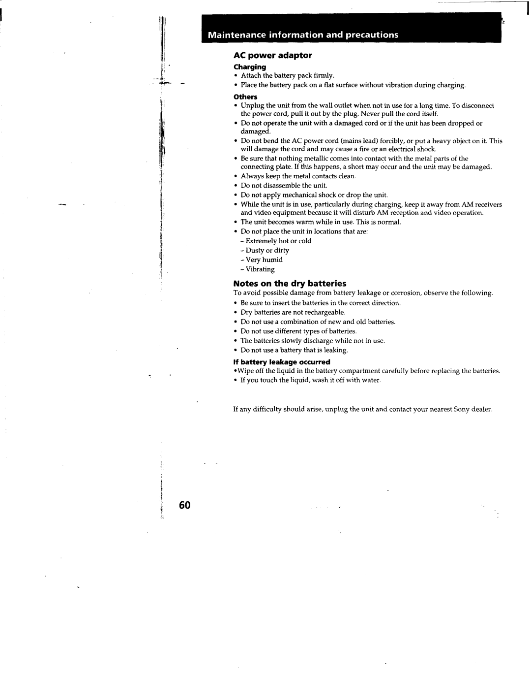 Sony TRV53, TRV52, TRV512, TRV312, CCD-TRV32 manual 