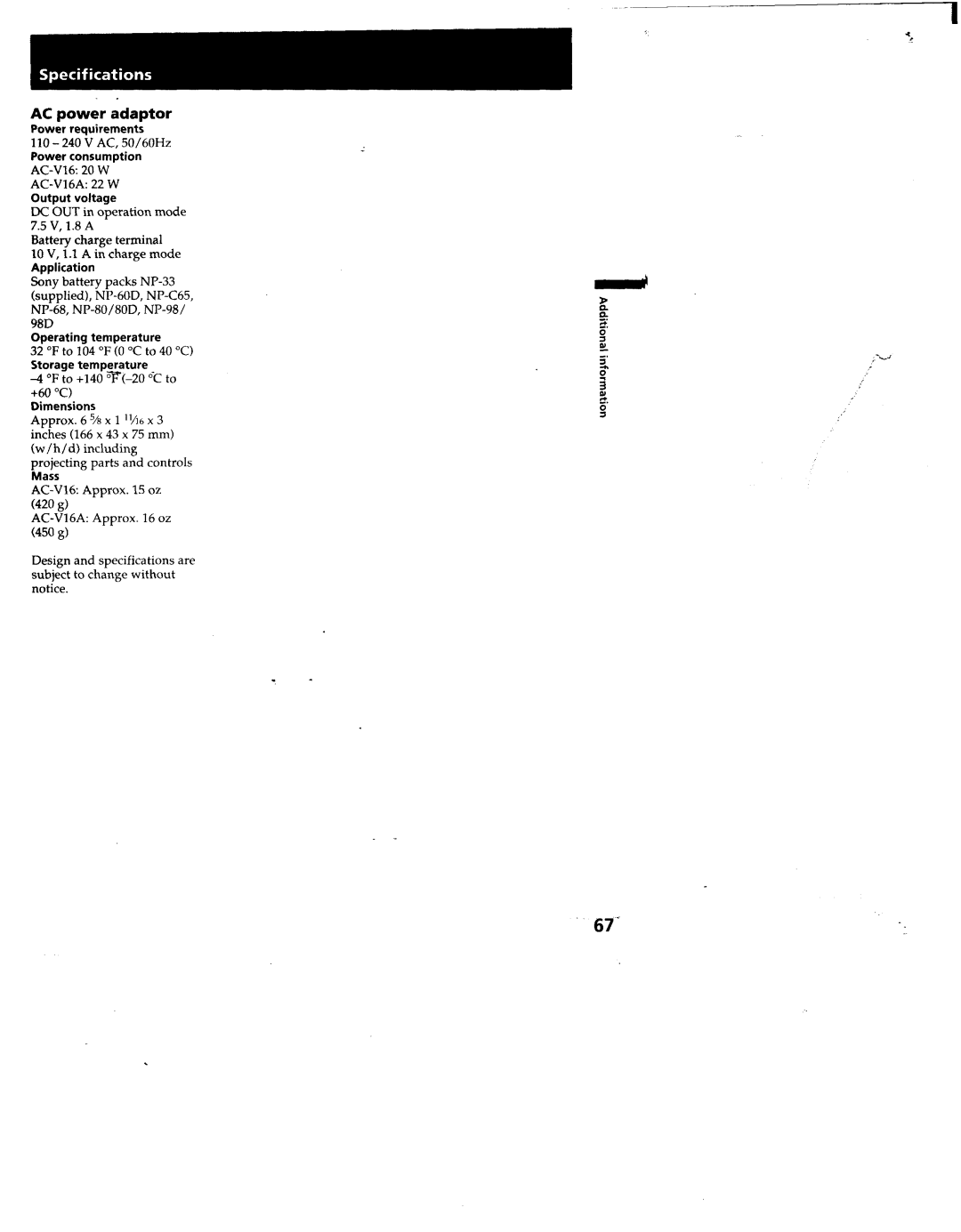 Sony TRV512, TRV53, TRV52, TRV312, CCD-TRV32 manual 