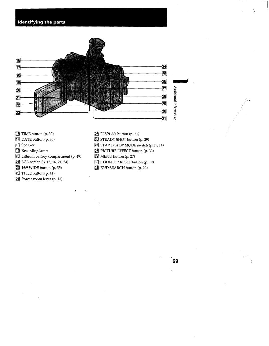 Sony CCD-TRV32, TRV53, TRV52, TRV512, TRV312 manual 