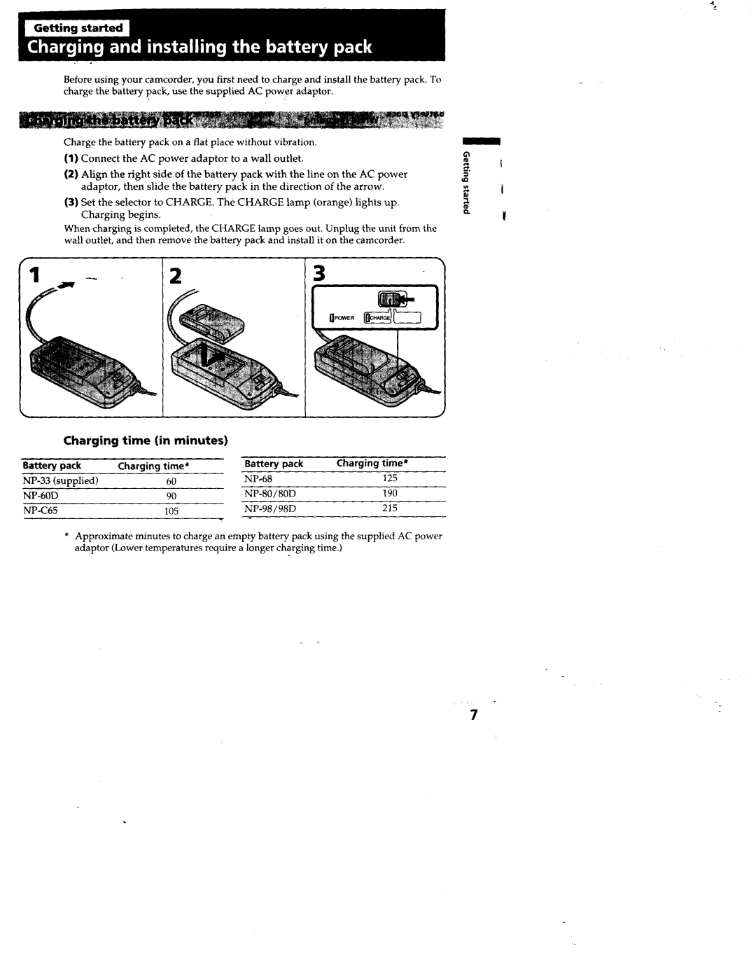 Sony TRV512, TRV53, TRV52, TRV312, CCD-TRV32 manual 