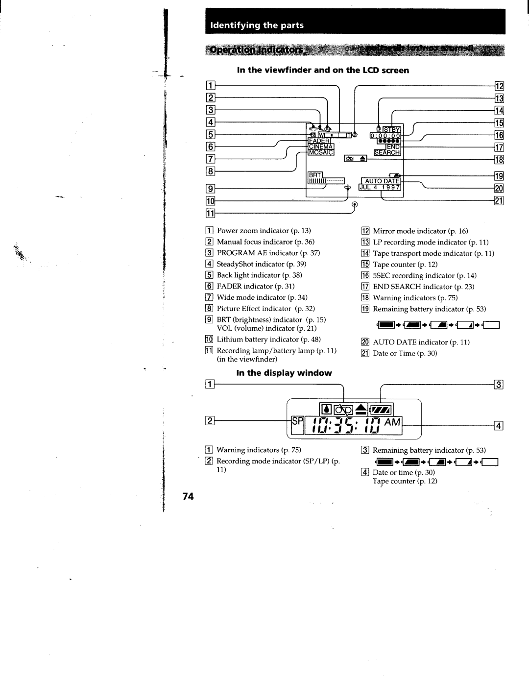 Sony CCD-TRV32, TRV53, TRV52, TRV512, TRV312 manual 