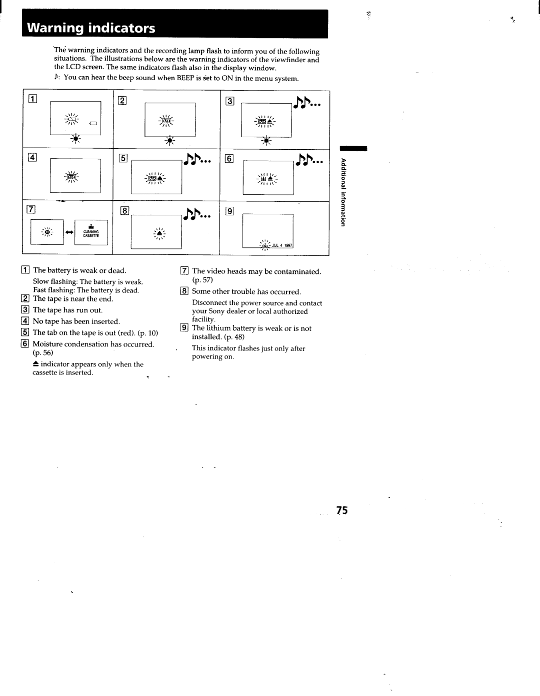 Sony TRV53, TRV52, TRV512, TRV312, CCD-TRV32 manual 