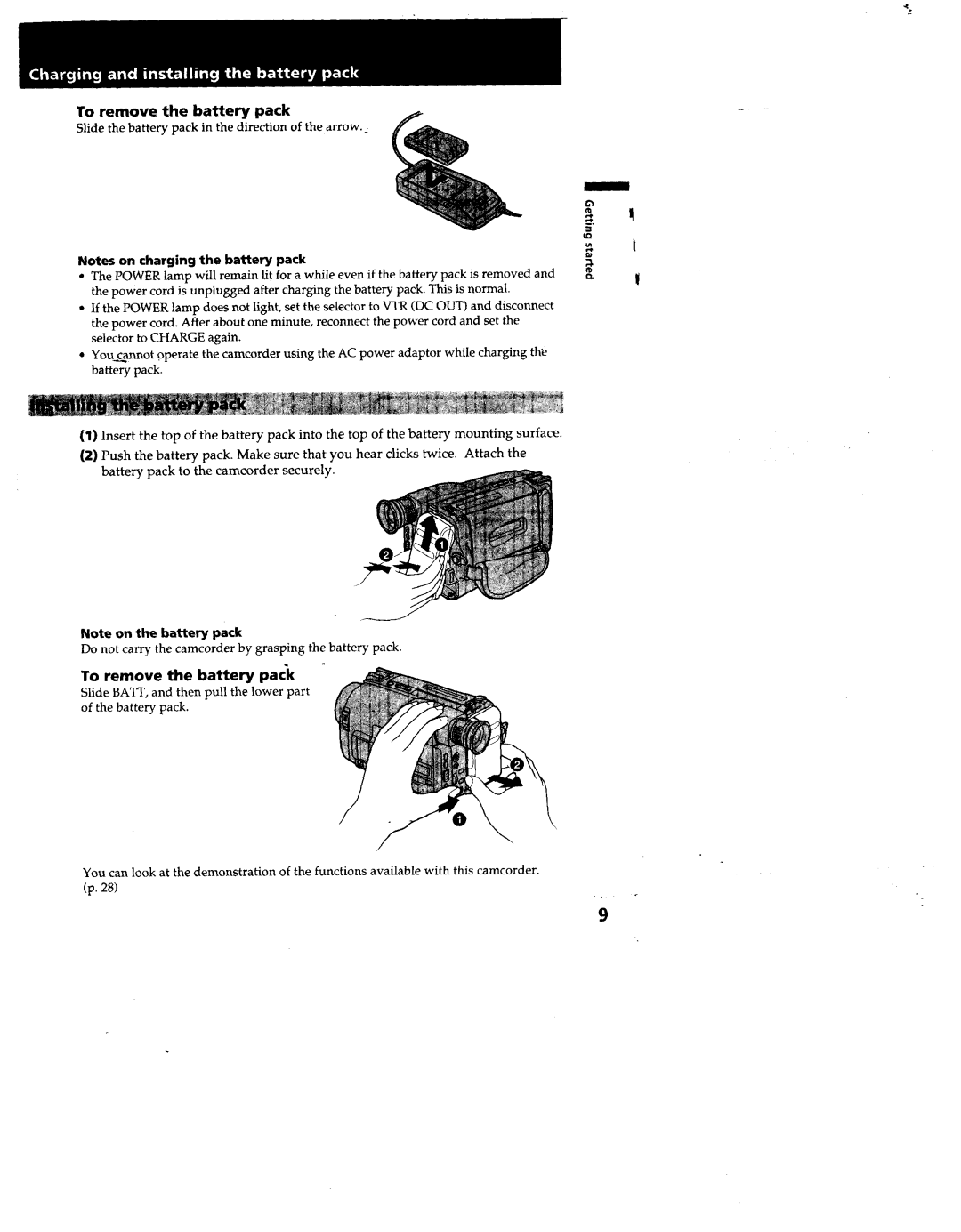 Sony CCD-TRV32, TRV53, TRV52, TRV512, TRV312 manual 