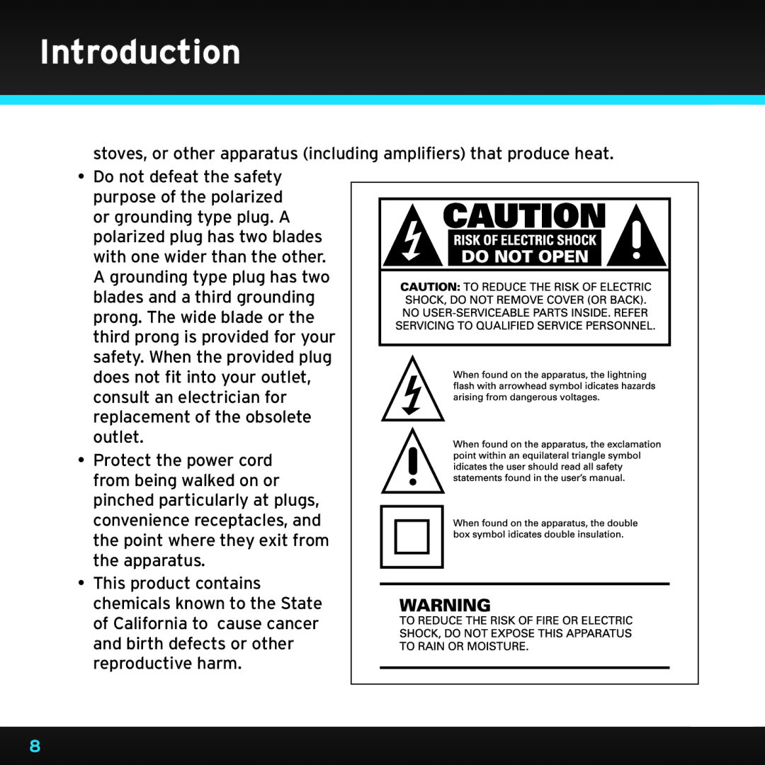 Sony TTR1 manual Introduction 