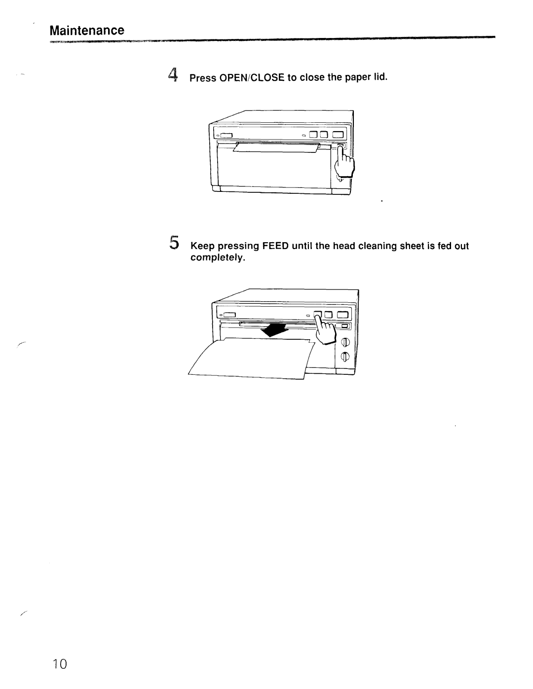 Sony UP-610 manual 